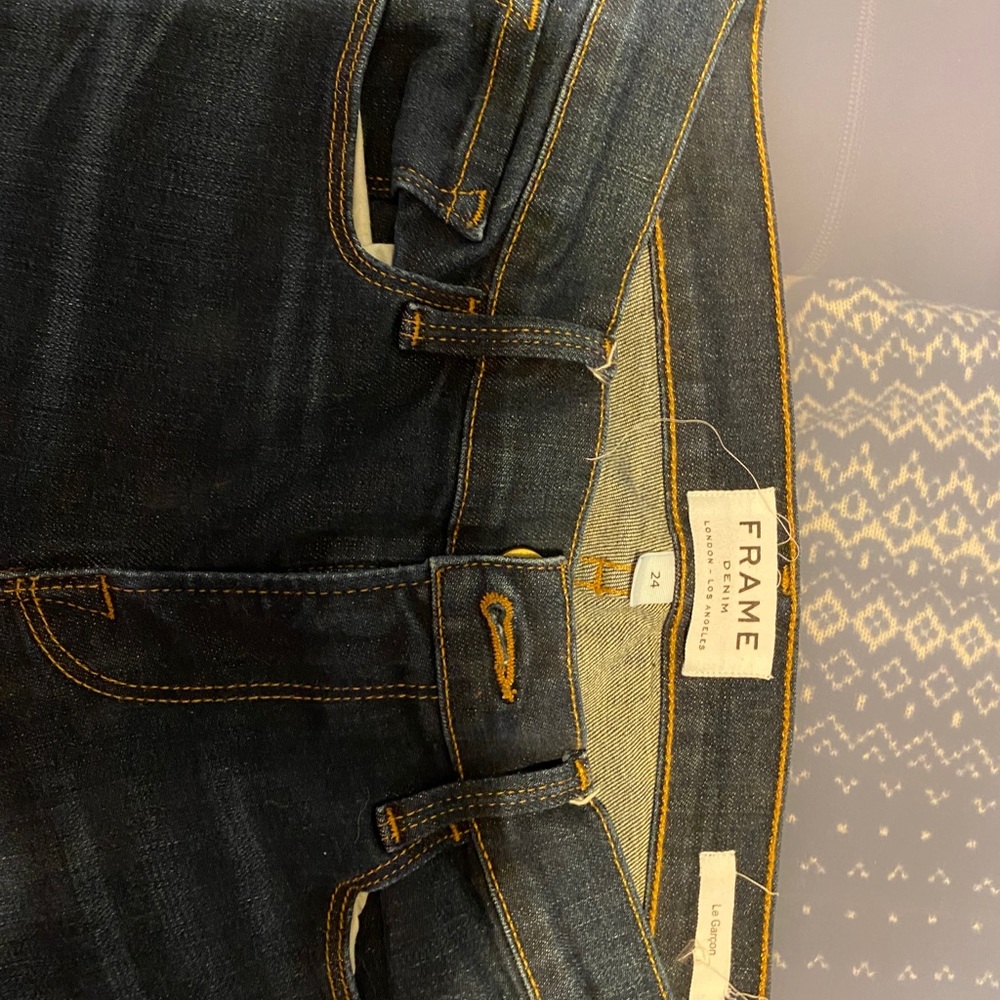 Frame Jeans Le Garçon Size 24